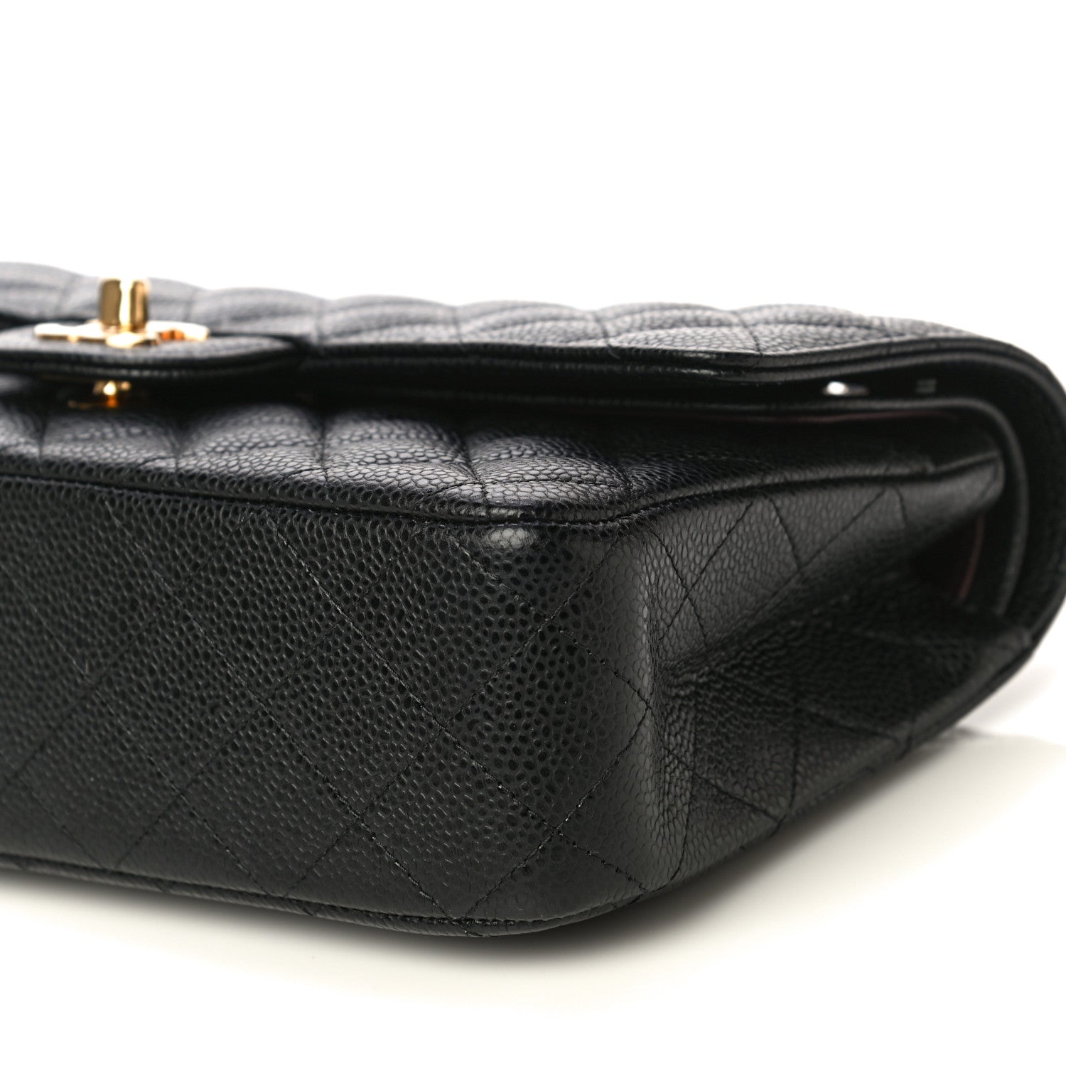 Chanel Caviar Quilted Medium Double Flap Black 10 of 10
