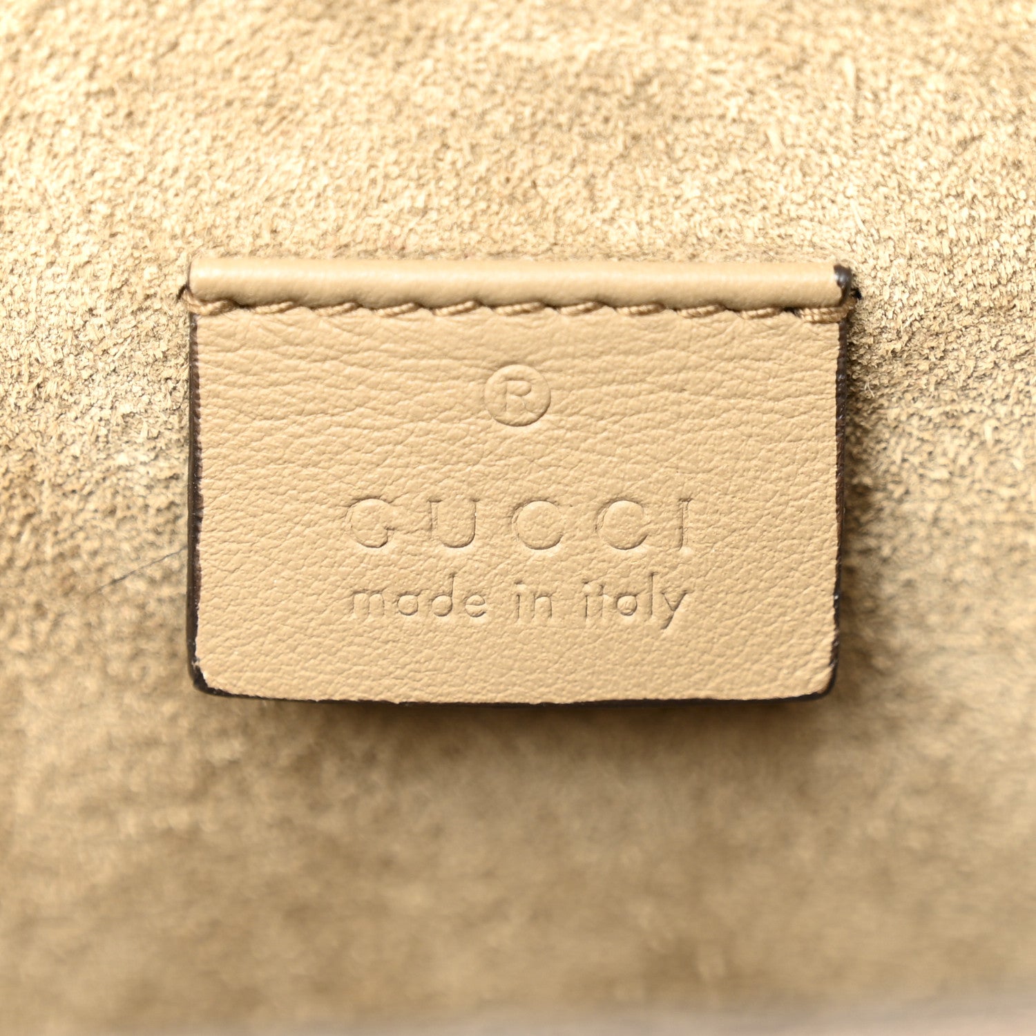Gucci GG Supreme Monogram Embroidered Medium Dionysus Shoulder Bag Taupe 6 of 11
