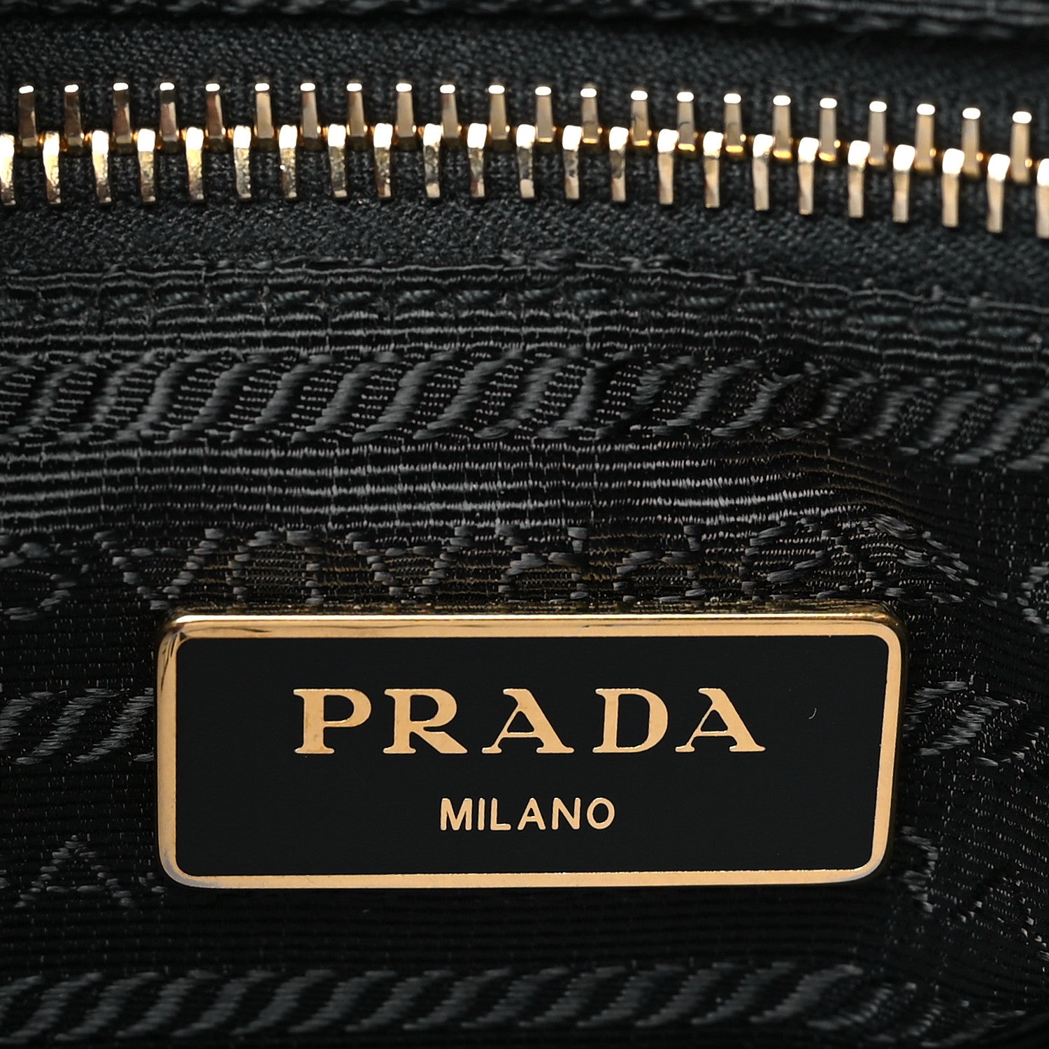 Prada Nylon Vela Colour Messenger Bag Black 6 of 10