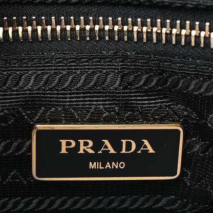 Prada Nylon Vela Colour Messenger Bag Black 6 of 10