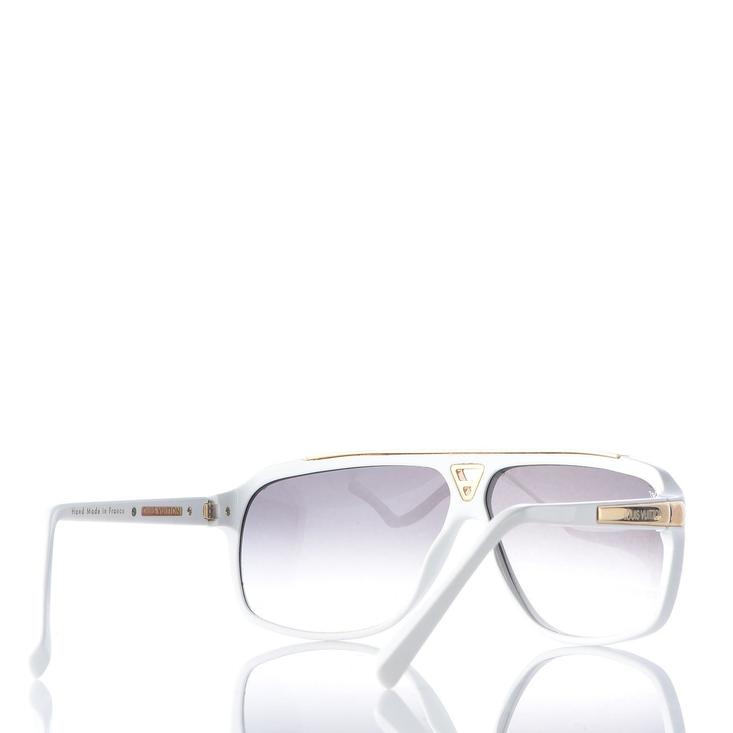 Louis Vuitton Evidence Sunglasses Z0351W White 4 of 7