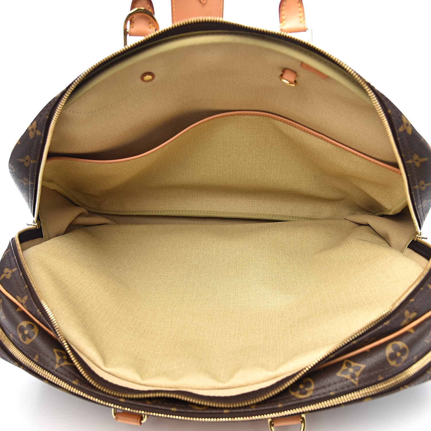Louis Vuitton Monogram Alize 2 Compartment Luggage Travel Bag 6 of 13