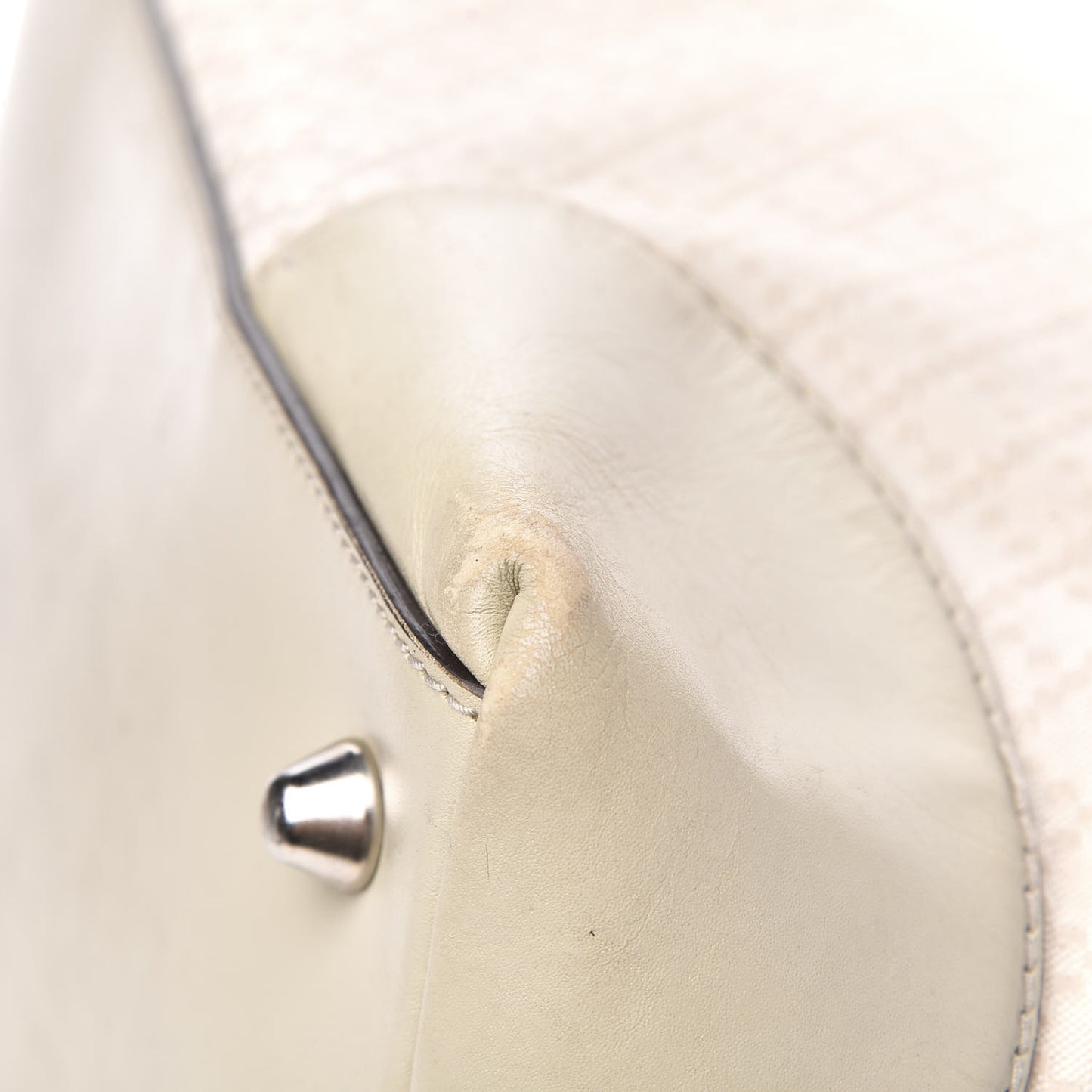 Diamante Large Tote Off White