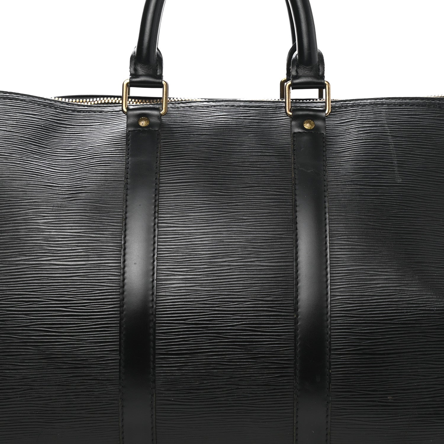 Louis Vuitton Epi Keepall 45 Black 8 of 18