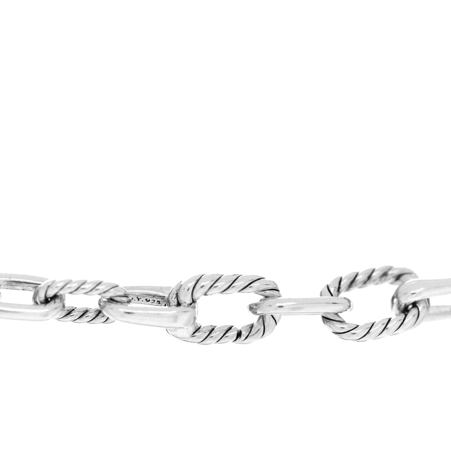 Sterling Silver 5.5mm Madison Necklace 36"