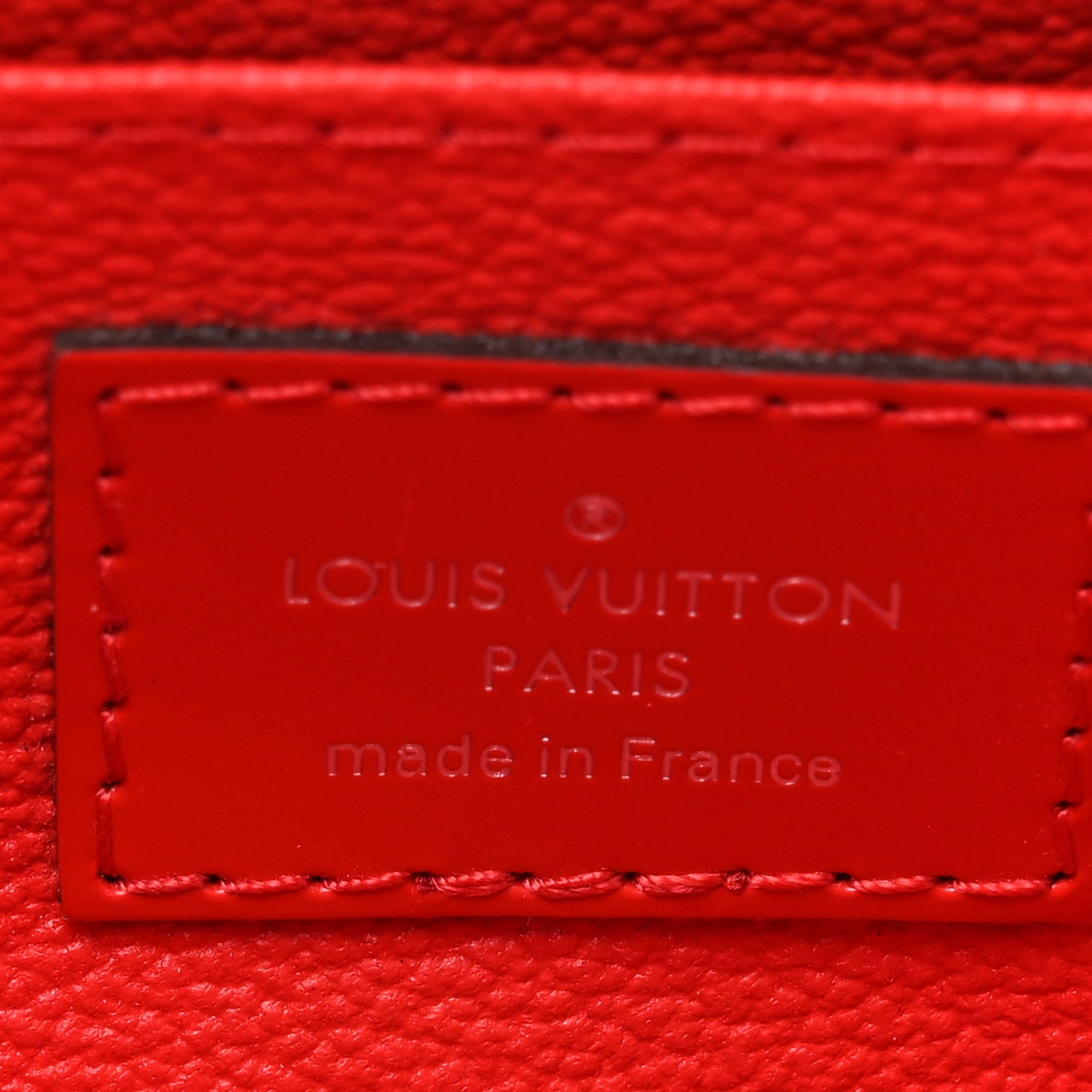 Epi Cosmetic Pouch Coquelicot