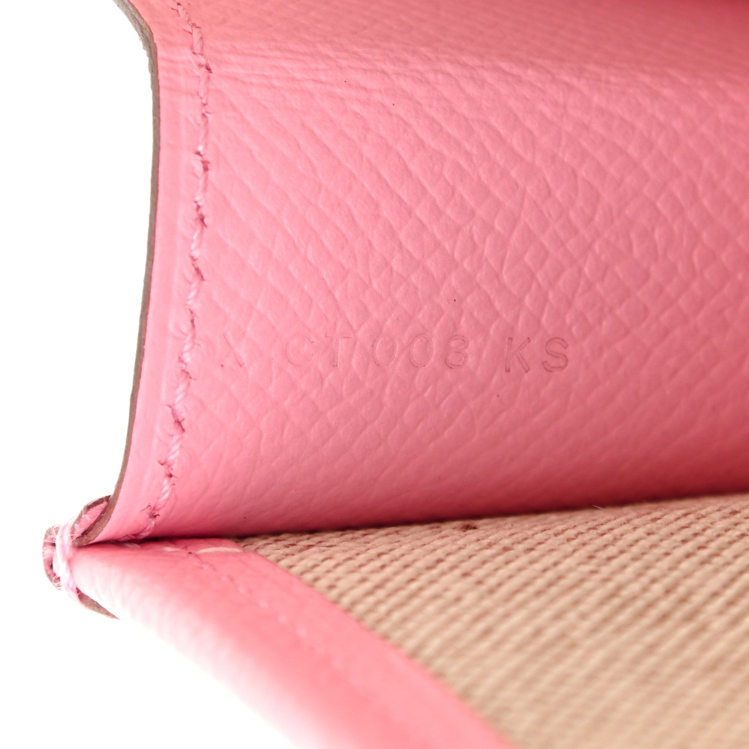 Hermes Epsom Jige PM Clutch Rose Confetti 7 of 7