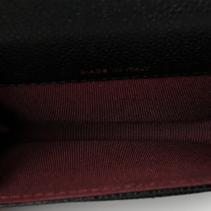 Chanel Caviar Quilted Flap Card Holder Black 5 of 8