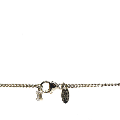 Chanel Tweed Effect CC Necklace Gold 5 of 6