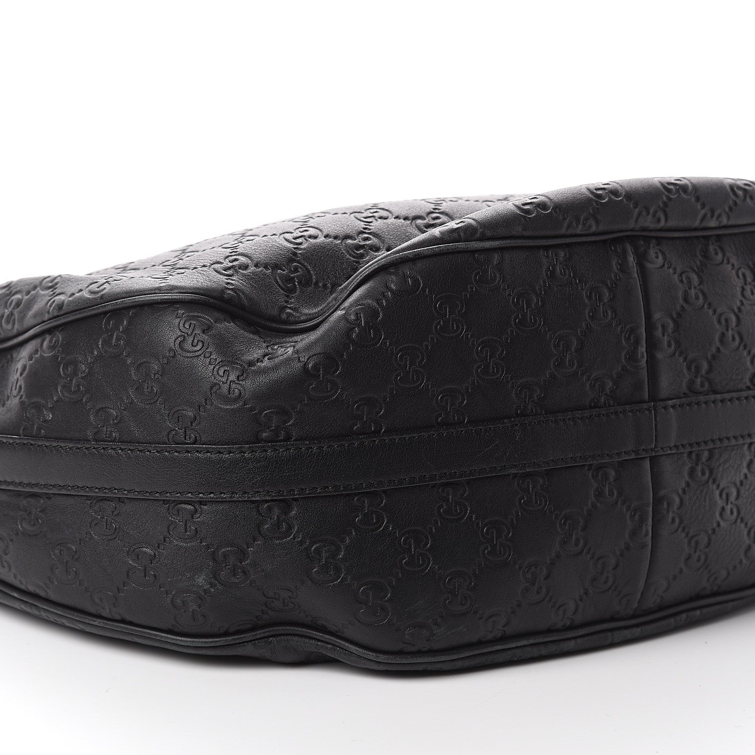 Gucci Guccissima Large GG Twins Hobo Black 7 of 8