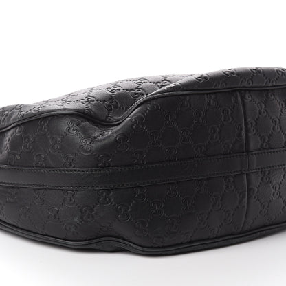 Gucci Guccissima Large GG Twins Hobo Black 7 of 8