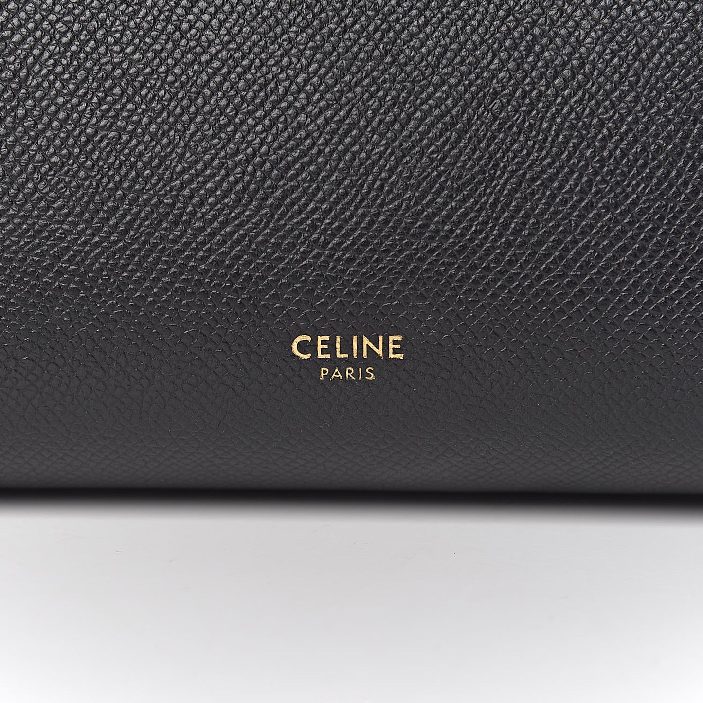 Grained Calfskin Nano Belt Bag Black