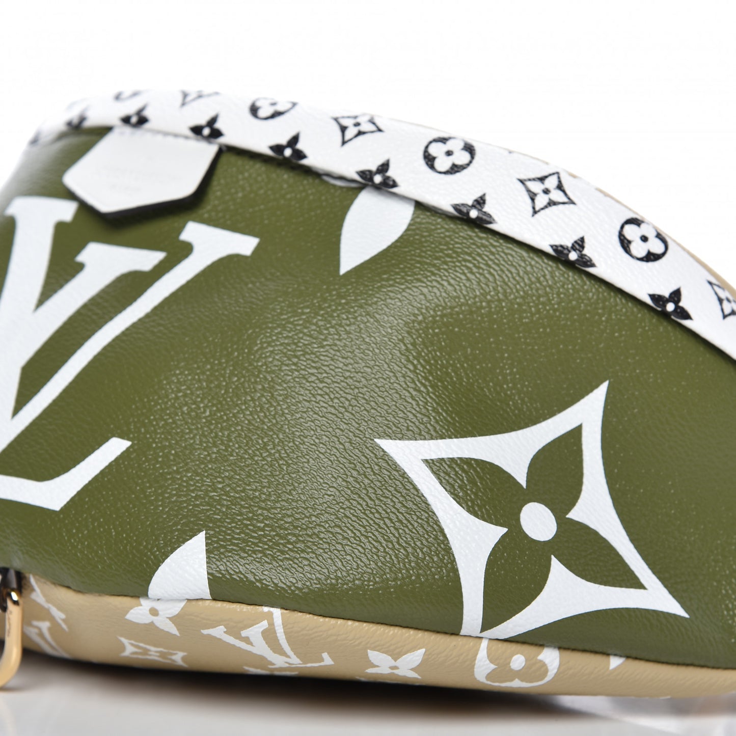 Monogram Giant Bumbag Kaki Beige