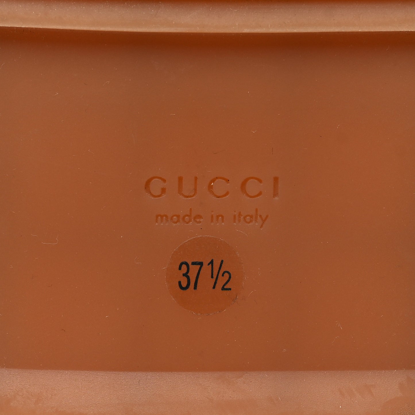 Monogram Jumbo GG Angelina Platform 55mm Slide Sandals 37.5 Beige