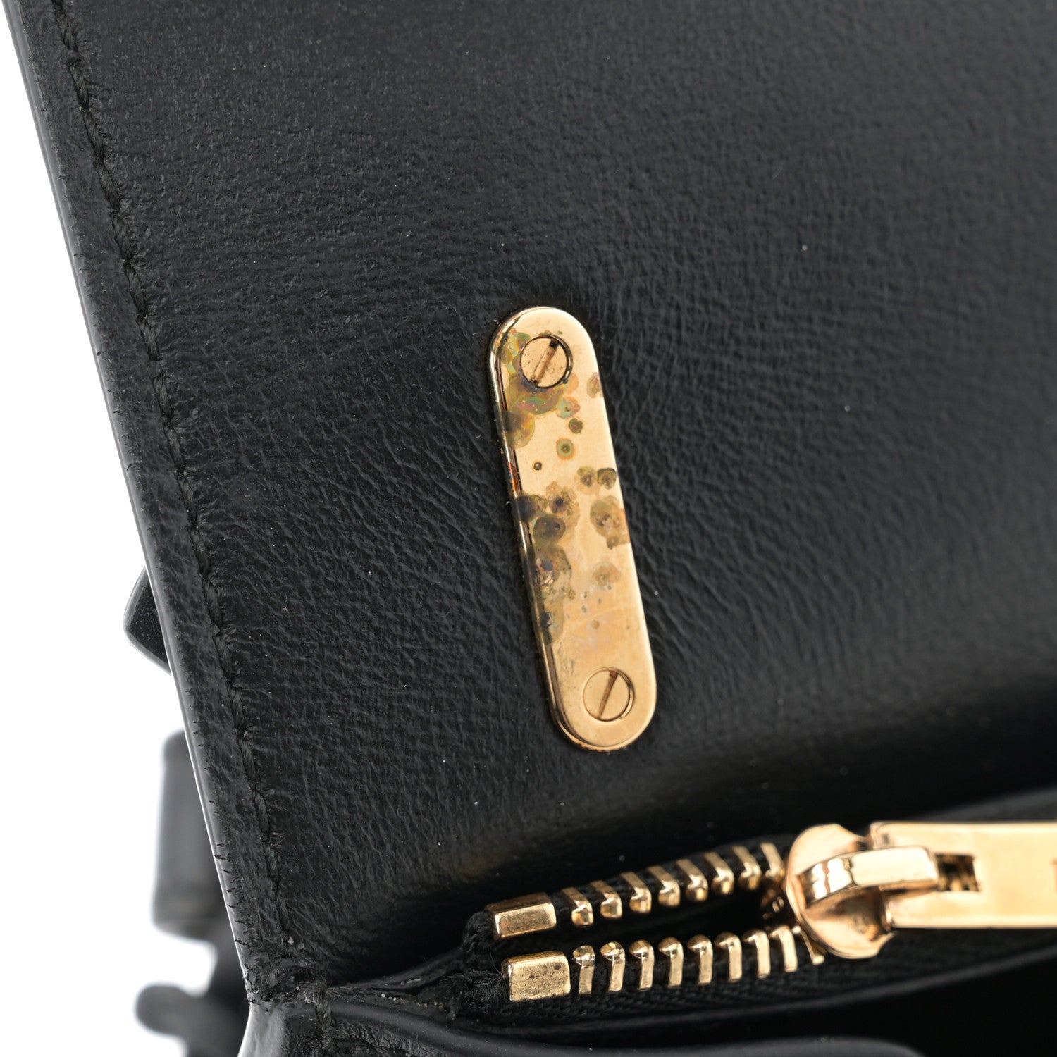 Salvatore Ferragamo Smooth Calfskin Mini Aileen Gancio Lock Crossbody Black 10 of 12