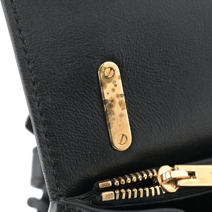 Salvatore Ferragamo Smooth Calfskin Mini Aileen Gancio Lock Crossbody Black 10 of 12