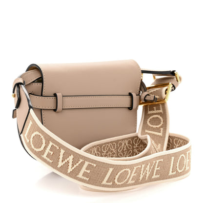 Loewe Calfskin Jacquard Mini Gate Dual Bag Sand 3 of 9