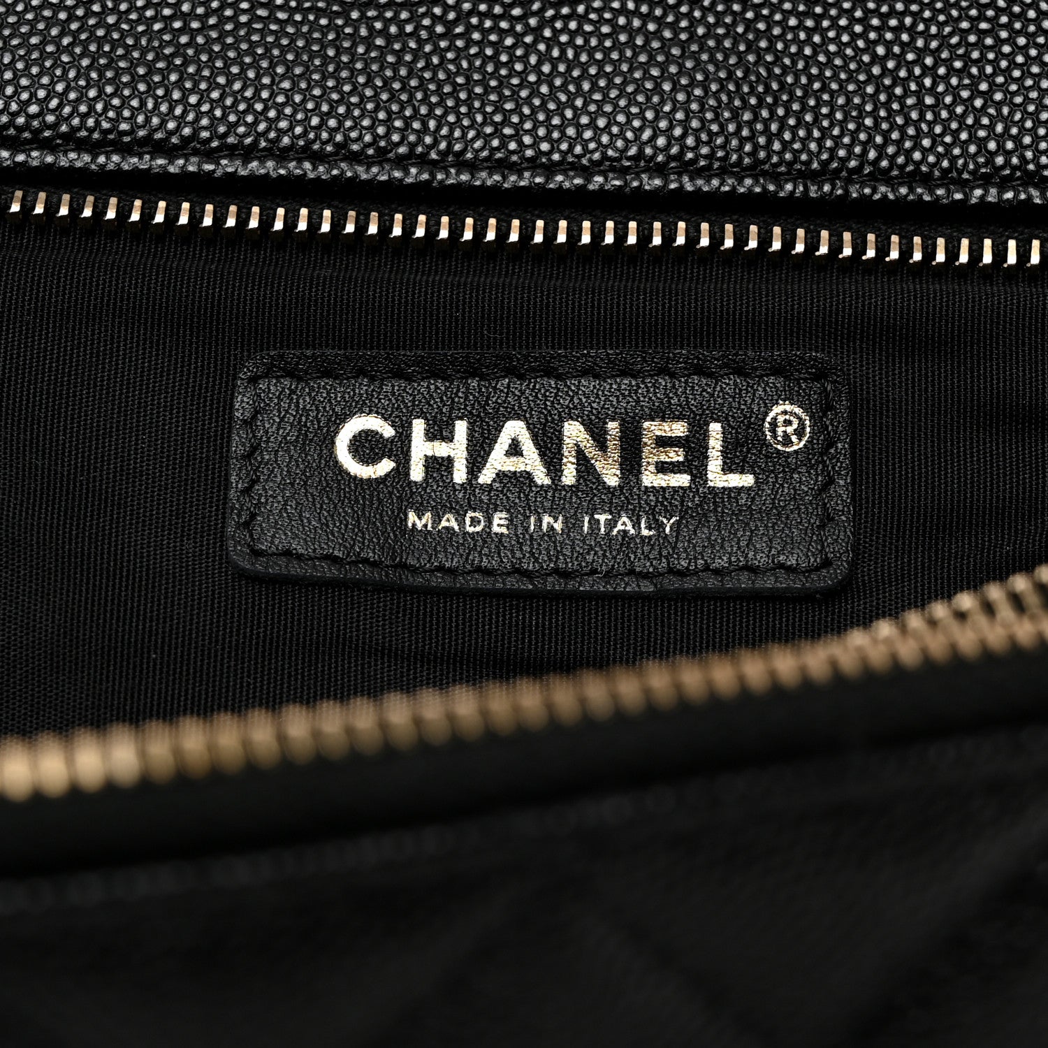 Chanel Caviar Quilted Flap Clutch Black 6 of 7