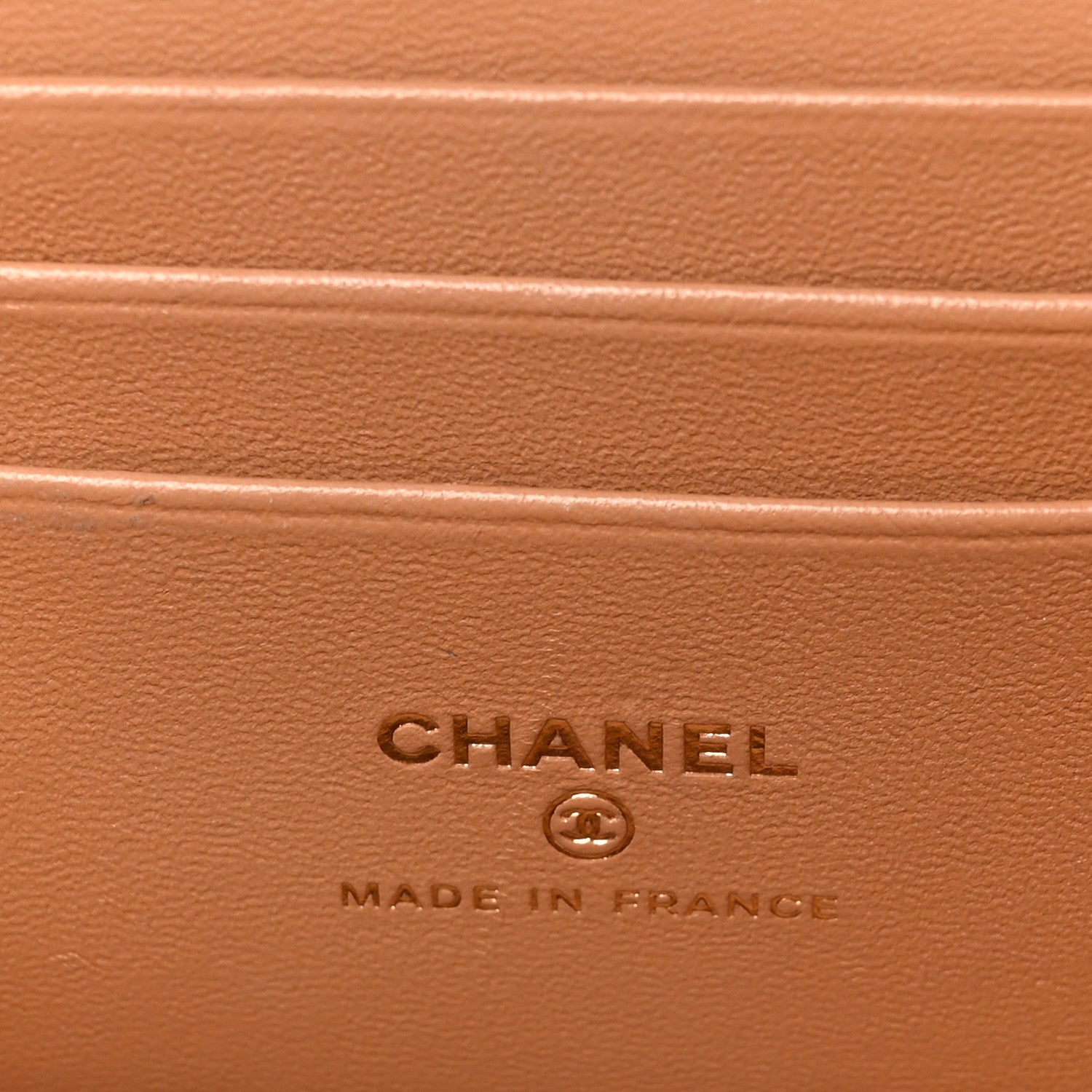 Chanel Lambskin Quilted Small Top Handle Vanity Case With Chain Beige 8 of 11