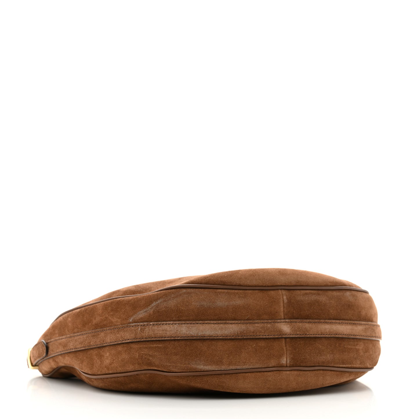 Scamosciato Large Arque Shoulder Bag Cacao