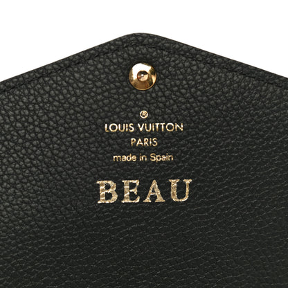 Louis Vuitton Empreinte Sarah Wallet NM Black 6 of 13