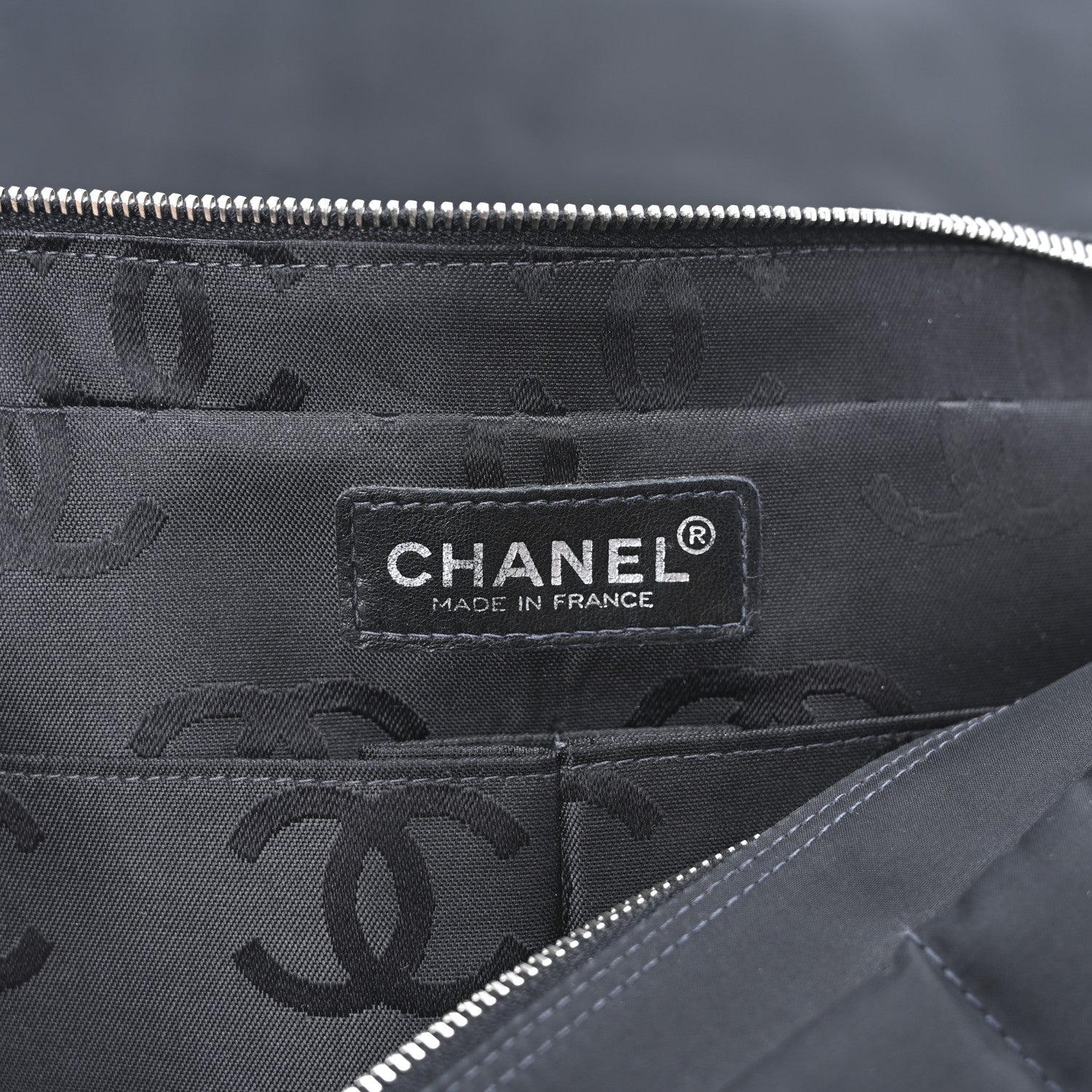 Chanel Nylon Square Quilted Flap Black 6 of 10