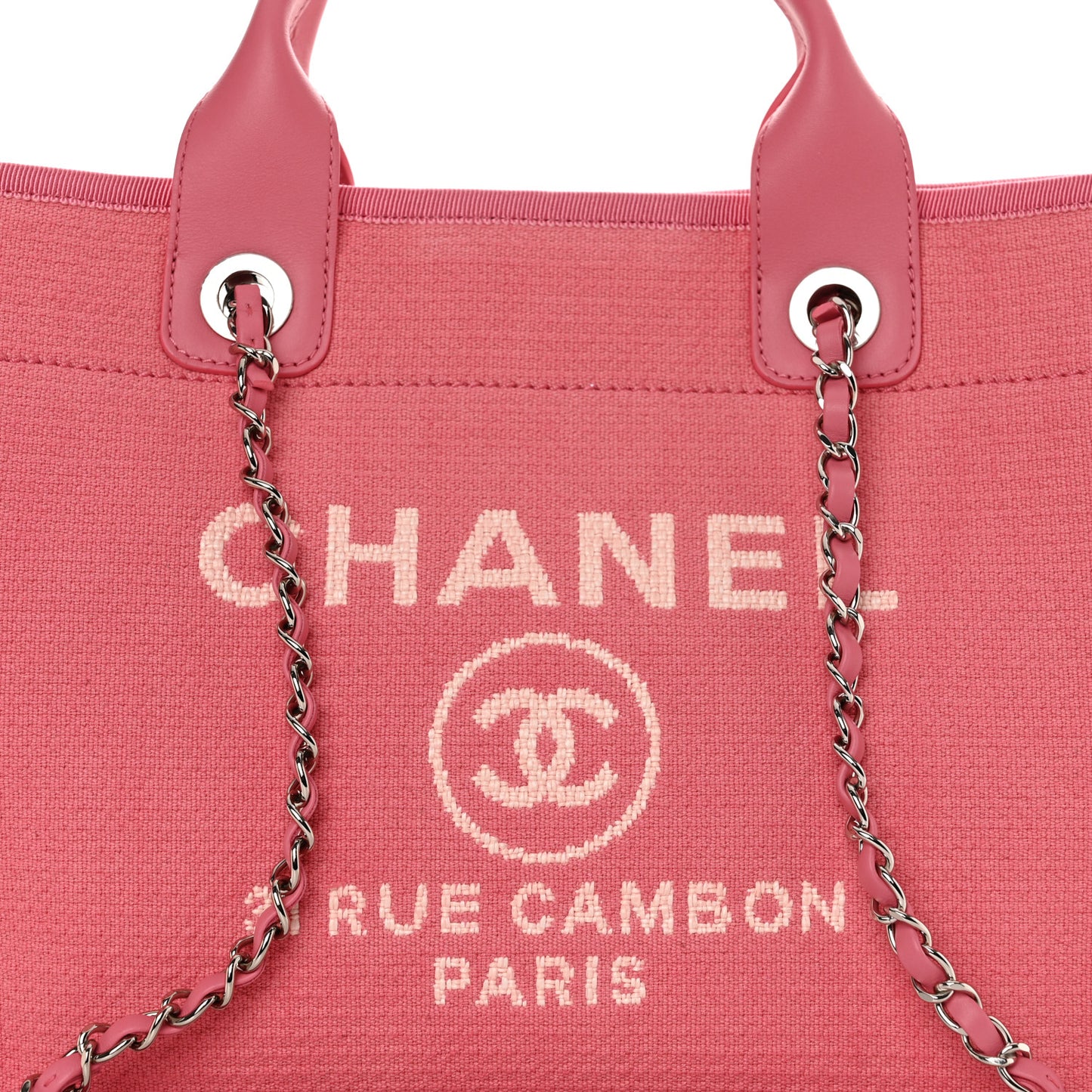Mixed Fibers Small Deauville Tote Pink