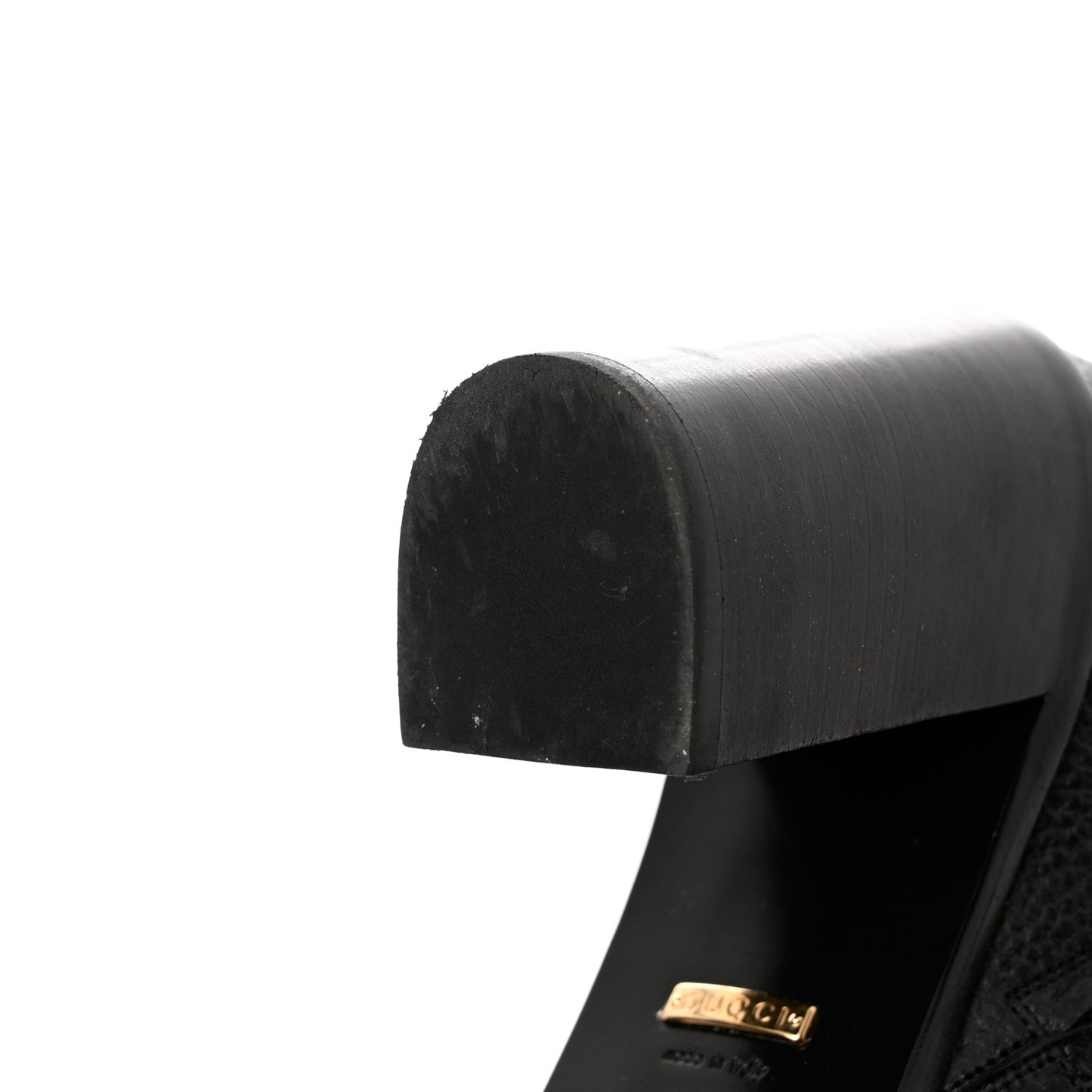 Austin Calfskin Interlocking G Ankle Boots 36.5 Black