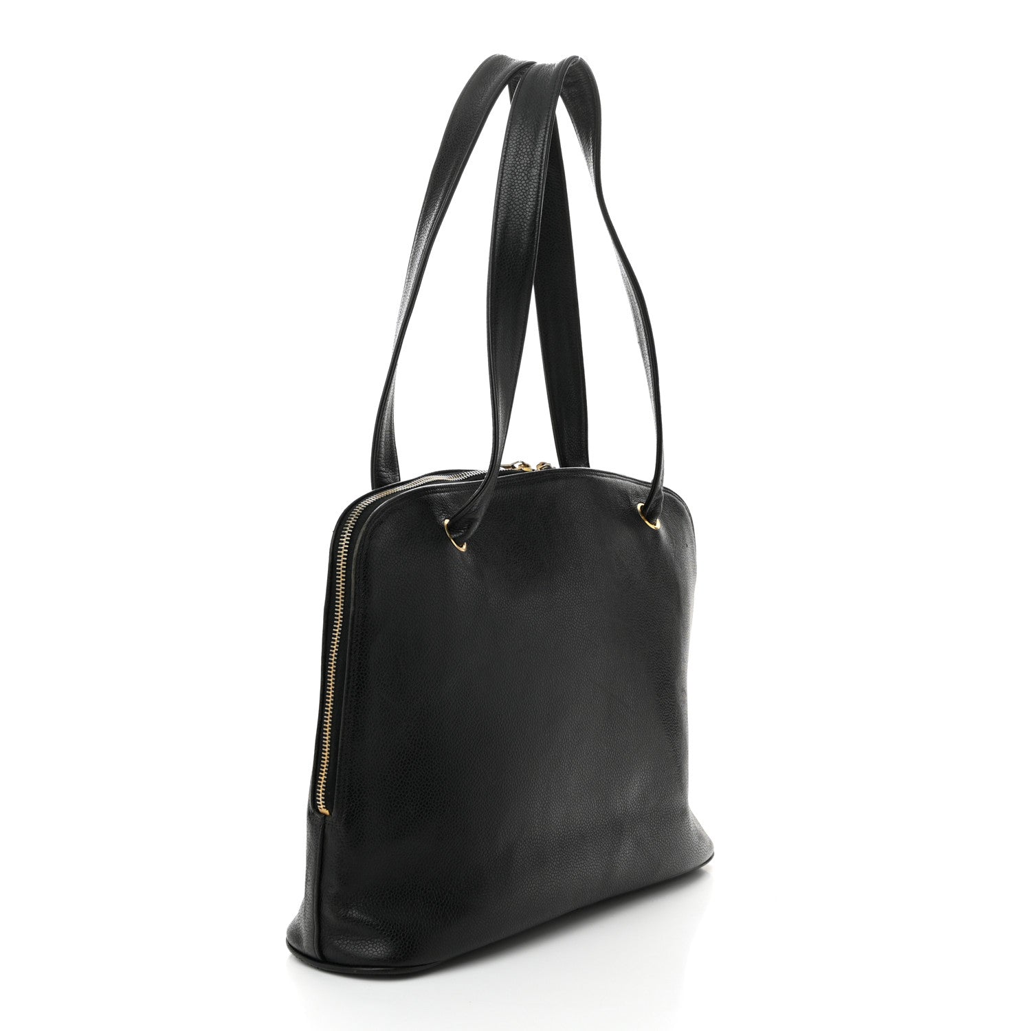 Chanel Caviar CC Tote Black 3 of 11