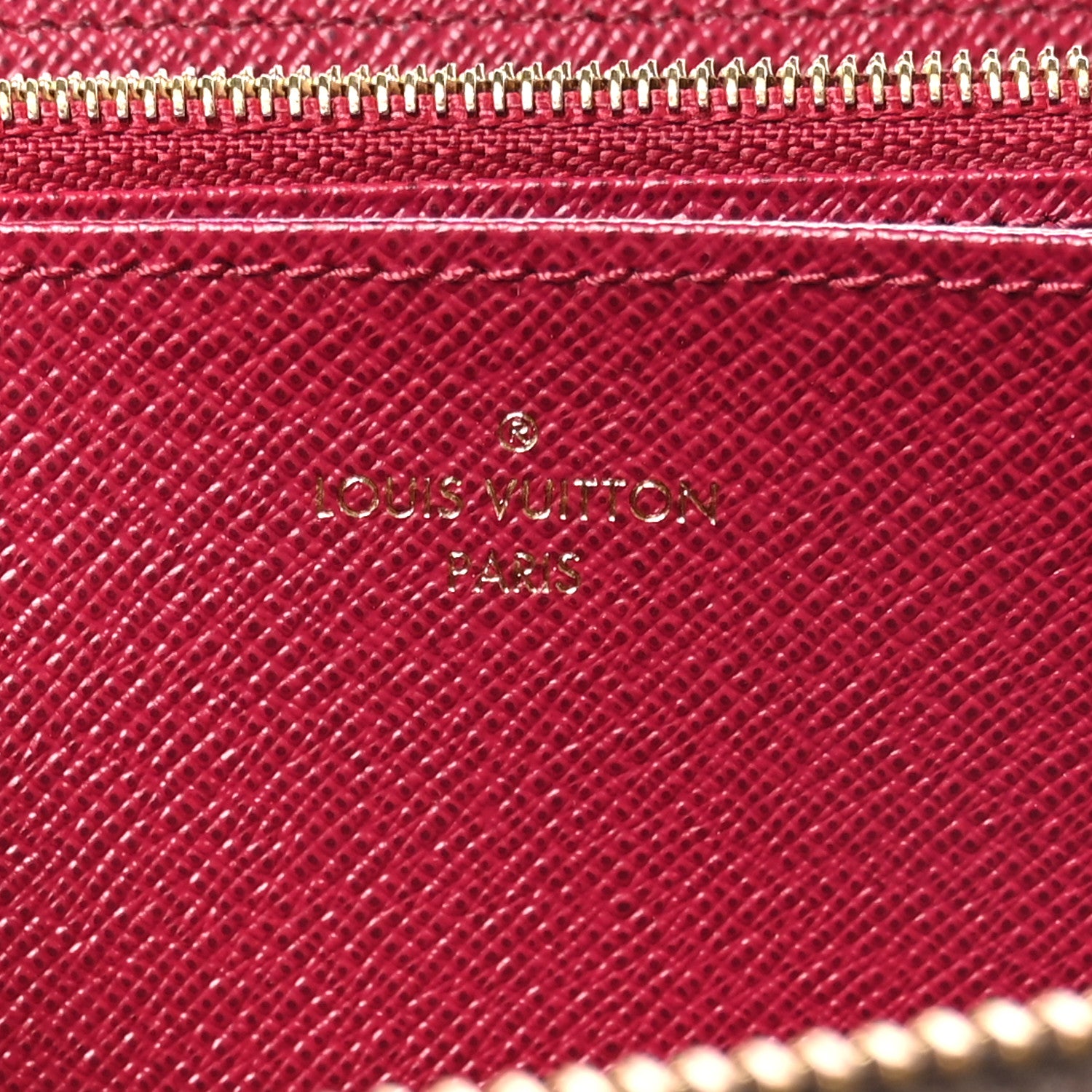 Louis Vuitton Monogram Zippy Wallet Fuchsia 6 of 7