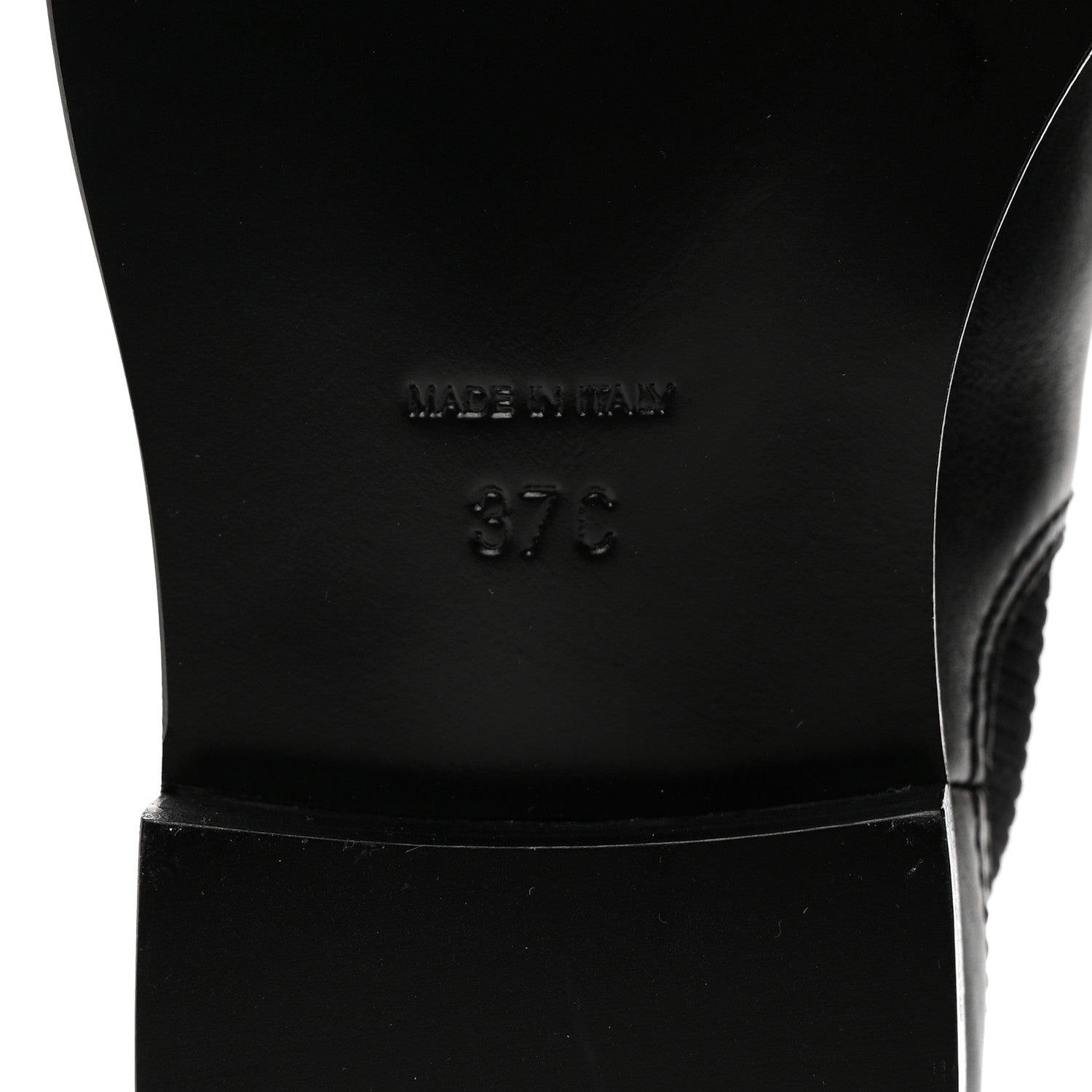 Chanel Calfskin Elastic Short Boots 37 Black 6 of 8