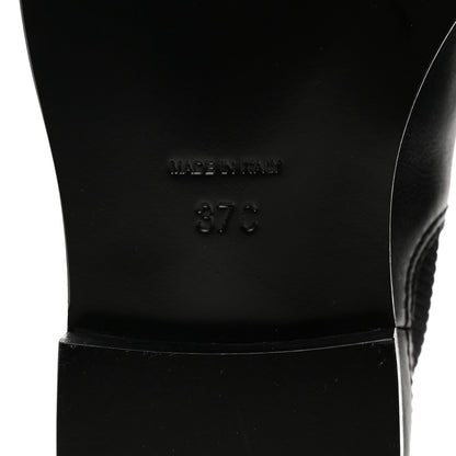 Chanel Calfskin Elastic Short Boots 37 Black 6 of 8