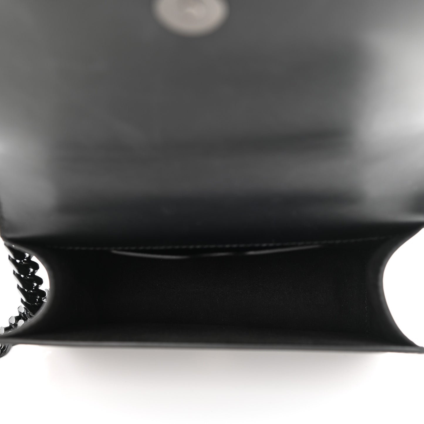 Calfskin Knuckle Crossbody Black