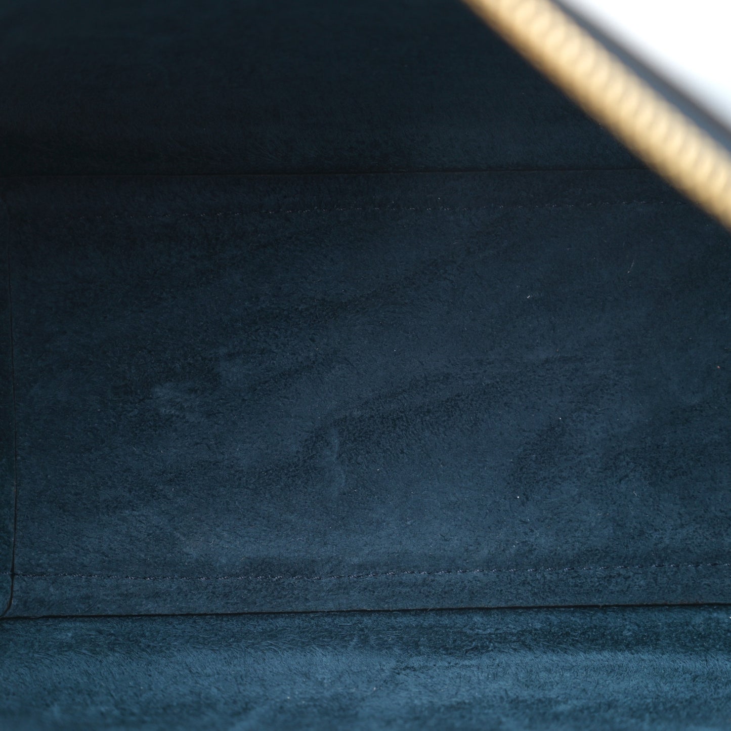 Baby Grained Calfskin Nano Belt Bag Abyss Blue