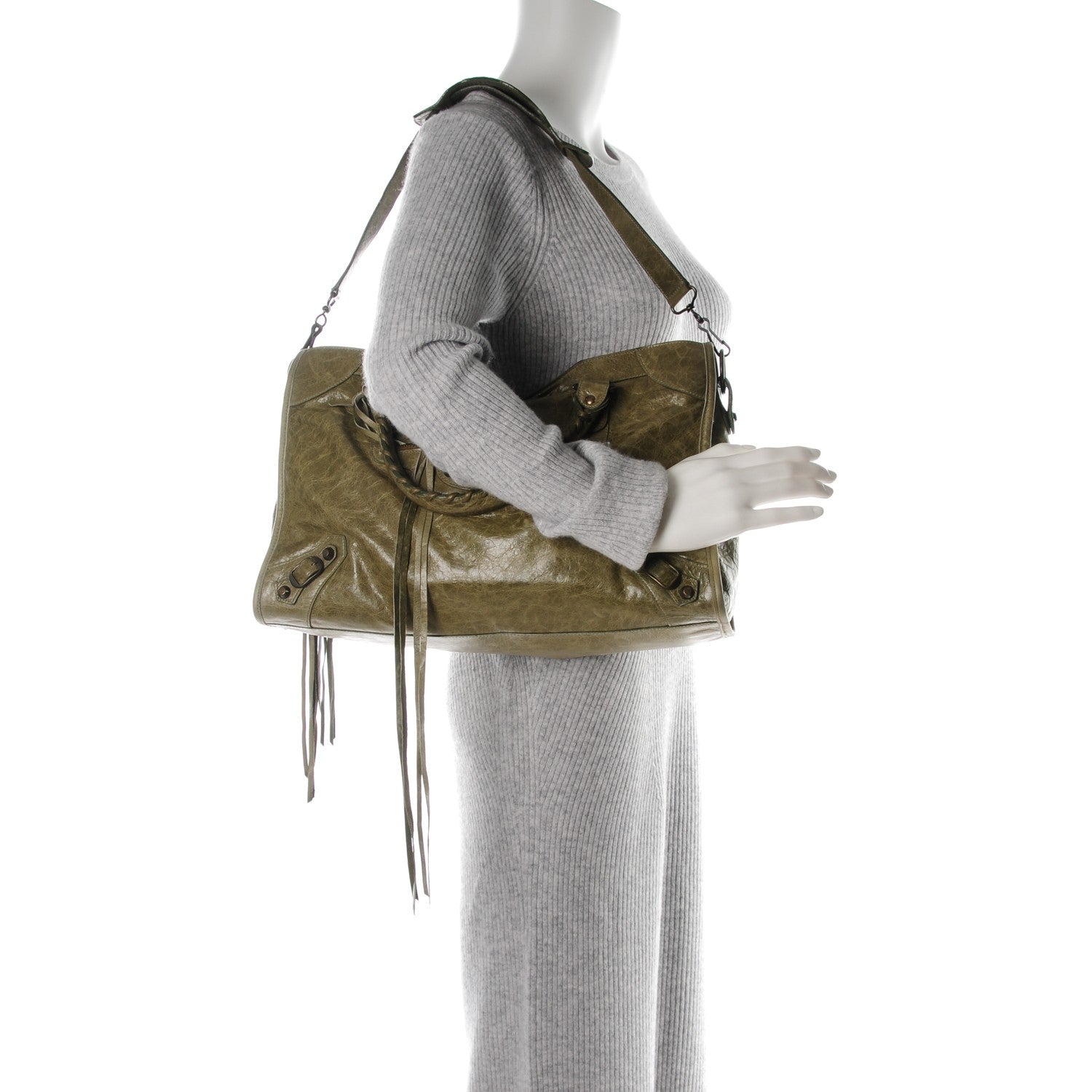 Balenciaga Chevre Classic Hardware City Origan 2 of 8