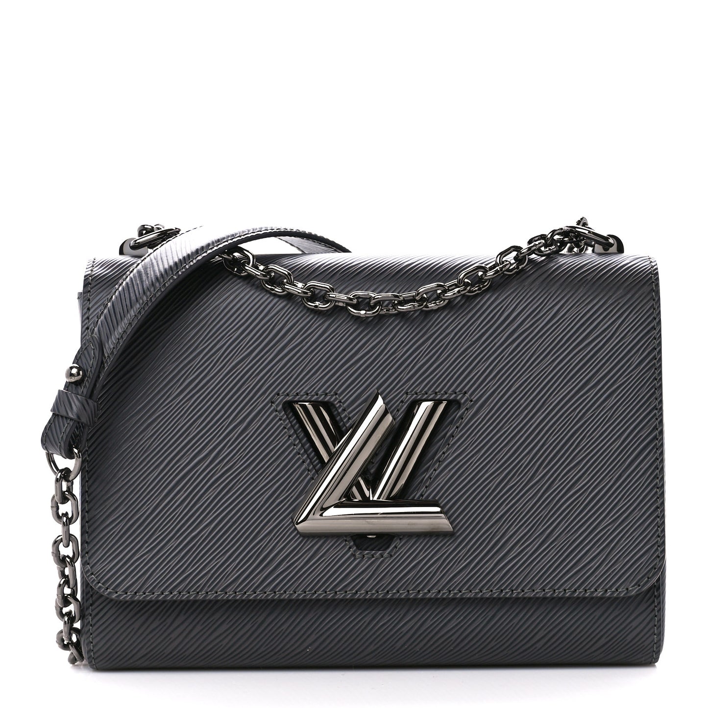 Epi Twist Shoulder Bag MM Etain