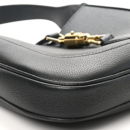 Gucci Grand Prix Calfskin Small Jackie 1961 Hobo Black 9 of 11