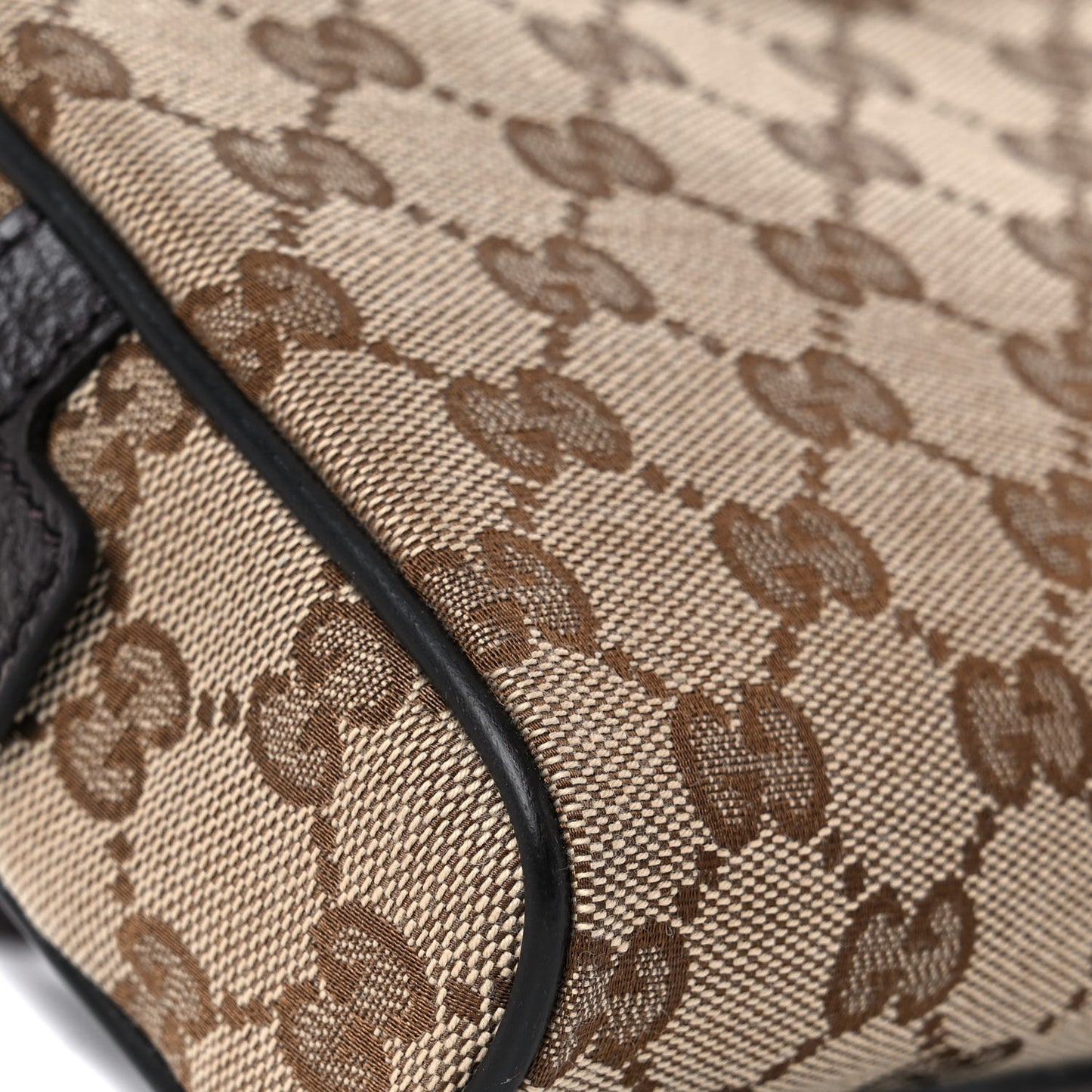 Monogram Belt Bag Dark Brown