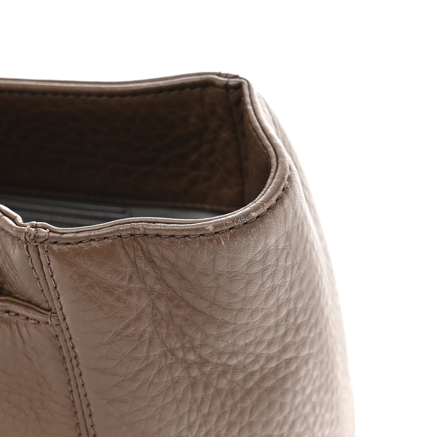 Deerskin Cerf Executive Shopper Tote Brown