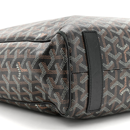 Goyard Goyardine Voltaire III Tote Black 10 of 24