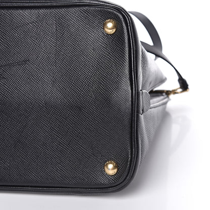 Prada Saffiano Cuir Open Promenade Tote Black 17 of 19