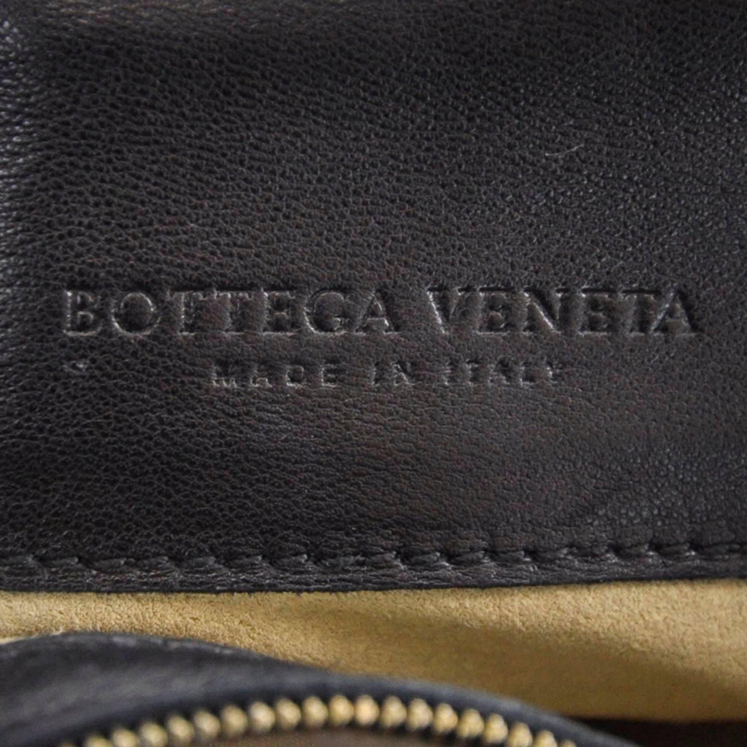 Bottega Veneta Nappa Intrecciato Flap Bag Nero 7 of 7