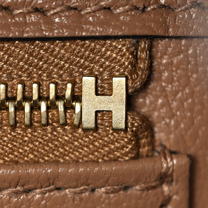 Hermes Madame Calfskin Birkin Sellier 25 Chai 22 of 35