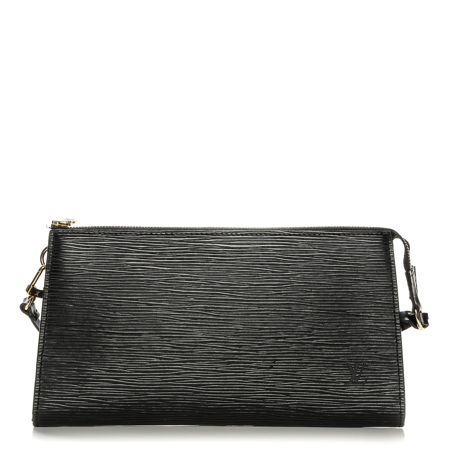 Louis Vuitton Epi Pochette Accessories 24 Black 1 of 8