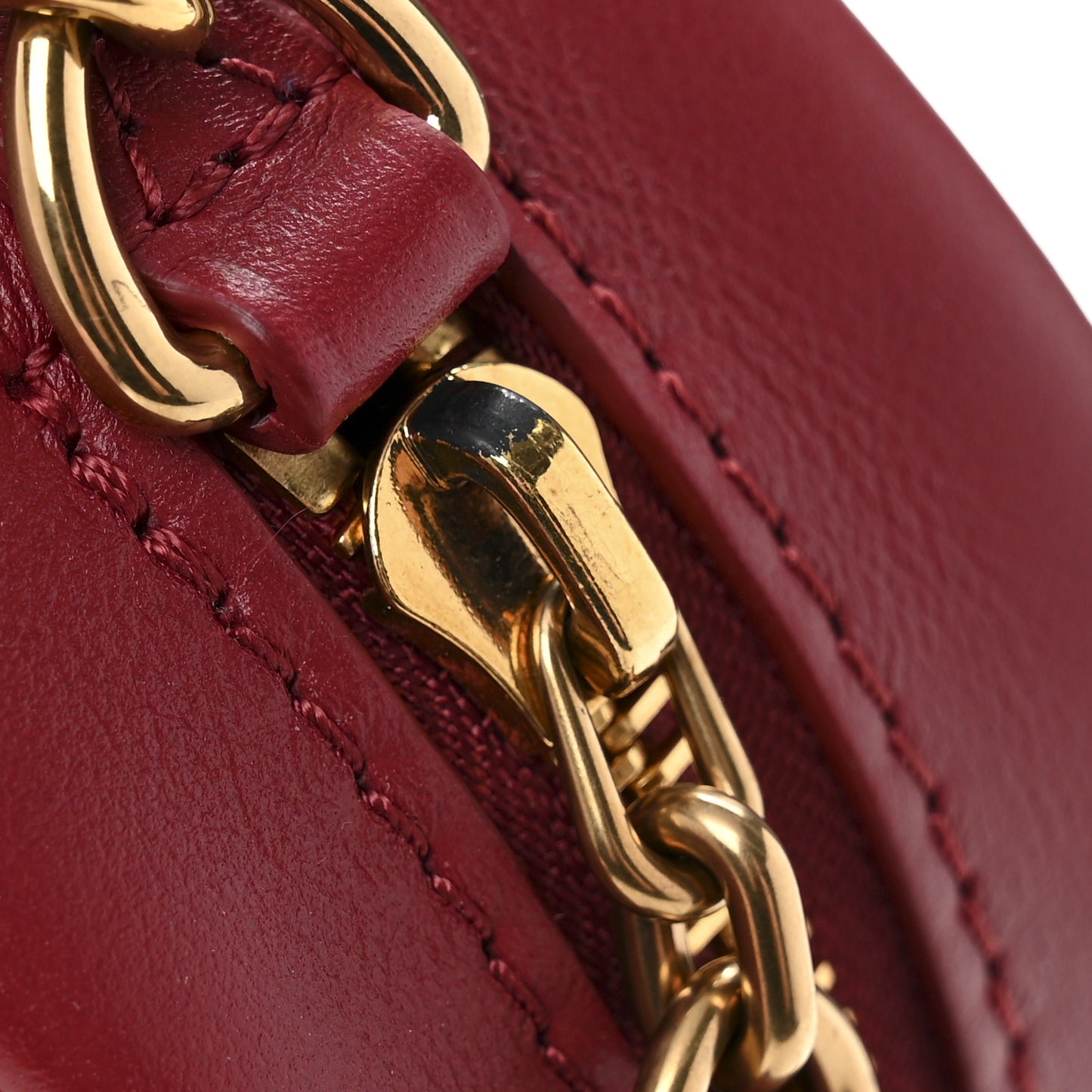 Calfskin New Wave Camera Bag Red