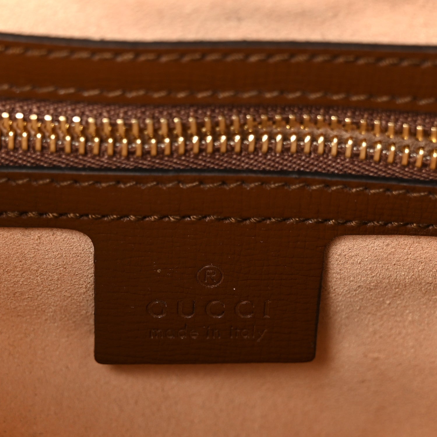 Gucci GG Supreme Monogram Azalea Calfskin Web Small Jackie 1961 Hobo Beige Ebony Brown Sugar Beige Ebony Brown Sugar 6 of 12