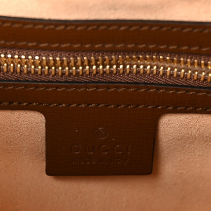 Gucci GG Supreme Monogram Azalea Calfskin Web Small Jackie 1961 Hobo Beige Ebony Brown Sugar Beige Ebony Brown Sugar 6 of 12