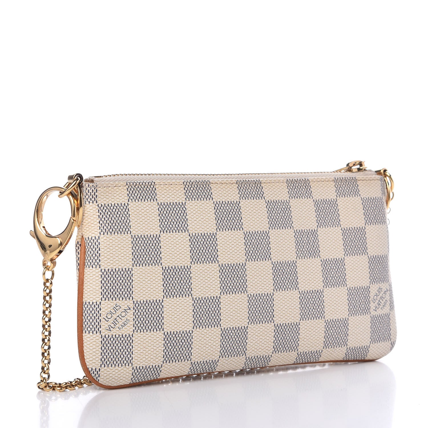 Louis Vuitton Damier Azur Pochette Milla MM 3 of 6