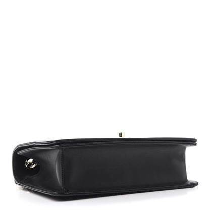 Chanel Lambskin Chevron Quilted Flap Black 4 of 10