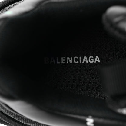 Balenciaga Technical Fabric Allover Logo Womens Triple S Sneakers 37 Black Multicolor 7 of 8